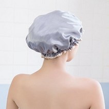 방수헤어모자 샴푸모자 헤어 용품 세안용 샤워 반다나 밴드 머리모자 염색 미용실용 비닐모자, 헤어캡063910DC