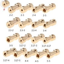 2-5mm 모터 구리 샤프트 ​​커플 링 커플러 커넥터 슬리브 어댑터 미국, 2.3-2mm
