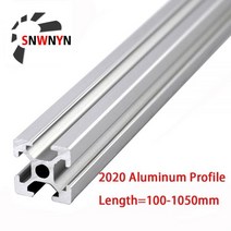 선반 호환 코너 브라켓 창문 부품 가구 DIY CNC 2020 알루미늄 프로파일 T 슬롯 압출 알루마이트 EU 표준 100 200 300 400 500 600 800 1000mm, 800mm
