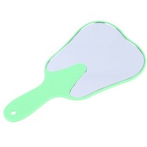 치과성분 치아미백 셀프치아미백제 치아 모양 거울 귀여운 스타일 멀티 컬러 입 치과 손잡이 검사 구강, 02 B
