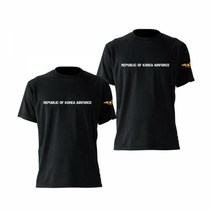 공군 밀리터리 레터링 마크 반팔 쿨링티셔츠