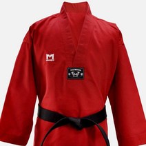 합기도 하복 품새 태권도복 적색 유도 유단자 운동복 밸트 민소매 띠 공인 골지 가라데 SG 160-200호-72394EA azcommerce*81067907nL