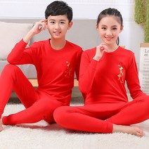 순면내의 청소년 내복상하의 보온 남자 중학교 고등학교 이너 스웨터 4485138616