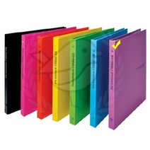 새임 클리어화일 A4 20매 보라색 클리어홀더 보험증권파일 증권화일