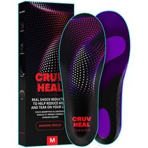 {New} Running Insoles for Men and Women - Shock Absorbing Insoles - Runner’s Knee - Reduce Muscle So