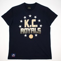 824.MLB 라운드넥 프린트 반팔티셔츠/정품/여성 90