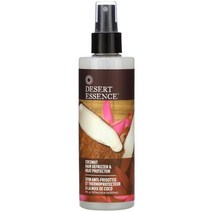 Desert Essence 모발관리 코코넛 헤어 디프리저 히트 프로텍터 8.5 fl oz (237 ml), 237ml