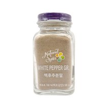 유통기한 임박 향신료(후추 정향 타임 등), 5.백후추분말 58g