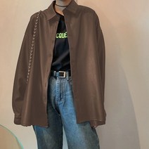 가죽 자켓 롱 셔츠형 바이크 세련된 여성 대형 pu 가죽 블라우스 봄 가을 블랙 인조 가죽 기본 코트 턴다운 칼라 모터 바이커 재킷