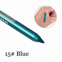 아이 펜슬 라이너 눈썹 여러 가지 빛깔의 아이 라이너 펜슬 안료 1 개 오래 지속되는 방수 화이트 컬러, 한개옵션1, 03 Blue