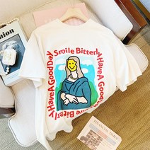 로지 굿데이 여성반팔티셔츠