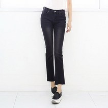 이노뱅크 n.1032 9부 부츠컷 블랙진 INO460B