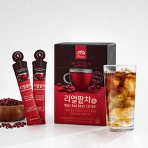 (테루파) 리얼 팥차 팥물 액상 농축 스틱 무설탕 무카페인 30개입, 30개, 25ml