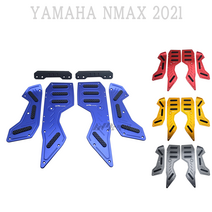 BPK 야마하 NMAX 가드발판세트 21 22 23년 사이드 프론트 리어 튜닝 커스텀, 블루