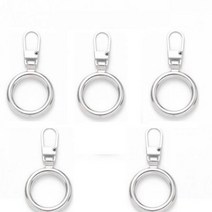 파쇄기 종이 문서 세단기 5/10PCS 유니버설 지퍼 머리 풀러 교체 금속 Fashon 펜던트 부품 수리 의류 헤드, 10PCS, Type 12