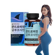 헬씨플래닛 콘드로이친 글루코사민 1000mg x 60정, 단품, 단품