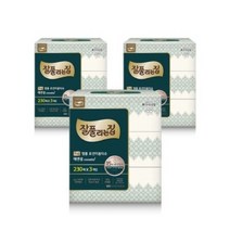잘풀리는집 명품 로션미용티슈 에센셜 230매 3입 x 3팩, 9개