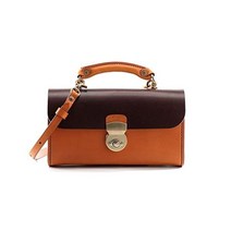 크로스 바디 백 IJUN 지갑가방 숄더 여성 천연가죽 탑핸들 사선백 카드 포켓형 타닌마감 가죽 누메가죽