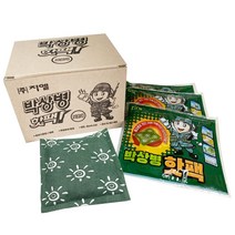 지엘 박상병핫팩150g 대용량손난로 50매, 50개