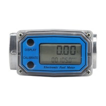 ALLSOME LLW - 25 솔린 디젤 등유 측전통 디지털 터빈 유량계, CHINA, Blue, 2.Blue