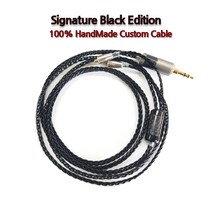 GETSOUND Signature Black Edition 3.5 플러그 순동8심 이어폰 커스텀 케이블, C: 0.75mm(트파 외)