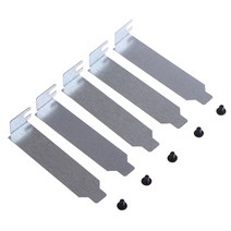 5 개/몫 8cm PCI 슬롯 커버/PCI 커버 먼지 필터 블랭킹 보드 냉각 팬 환기 P, 단일옵션