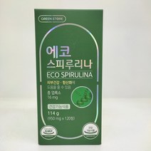 그린스토어 에코 스피루리나 (950mg x 120정)