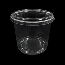 델리컵 PET 117파이 24온스+평뚜껑 100세트, 단품, 단품