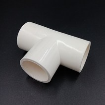텐트 DIY 조립 PVC파이프 배관 연결 커넥터-T자 32mm