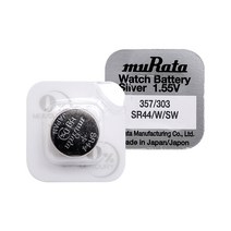 무라타 SR44(357/303)(1알) 시계건전지 1.55V _ 2022978EA, 1, 본상품선택