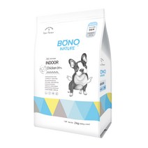 보노네이처 강아지 인도어 치킨 사료, 2kg