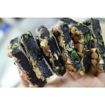 흑미오븐영양찰떡 단호박오븐찰떡 간편떡 퓨전떡 달지않은떡 식사대용 간식떡 선물포장 24개/12개, 흑미24