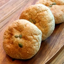 국내산 발아 통밀로 만든 비건빵 단호박 앙금빵 100g 5개입, 단품