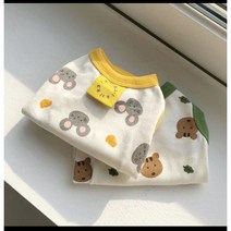 맹맹 스튜디오 2022년 봄여름 강아지 고양이 가을 얇은 귀여운 곰돌이 도안 소형 애완동물 옷, 녹색