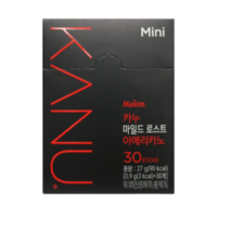 동서 카누 마일드 로스트 아메리카노 미니, 0.9g, 60개입