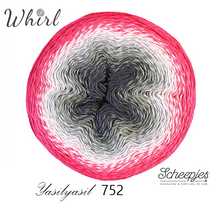 쉽제스 월 야실야실 면나염 네덜란드 동대문 루피실 털실 예쁜실 그라데이션, 752, 1개