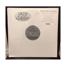 미국 LP판 Taylor Dayne What You Want Sealed 12 더블 레코드판 세트 리미티드 에디션