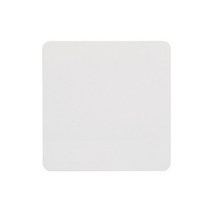 클린 디아트 맹커버 2개용 화이트, 1개