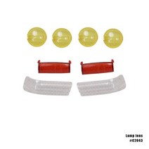 FMS 1:18 어드벤처 V2 원격 제어 모델 자동차 정품 컬렉션 타이어 쉘 서보, 15 C2043 light lens