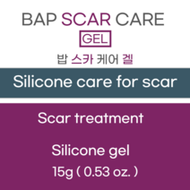 병원전용 BAPSCARCARE GEL 밥스카케어 겔 15g 하이드로겔 창상피복제 제왕절개 흉터관리, 1통