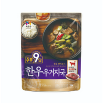 주부9단 목우촌 한우 우거지국, 450g, 6개