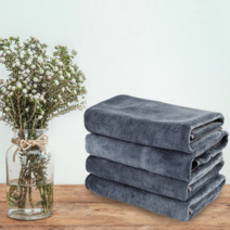 머리빨리말리는법 극세사 타올 30장 물흡수잘되는수건 피부 미용실 마사지샵 펜션 긴머리수건, 극세사 타올 50장