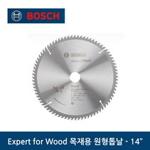보쉬 목재용 원형톱날 14인치 80/100/120T, 선택1) 14