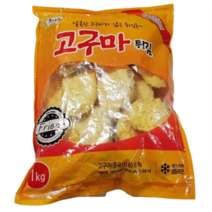굿프랜즈 냉동 고구마튀김 1kg, 1개