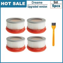 HEPA 필터 롤러 브러시 Xiaomi Dreame V9 XR V10 V11 V9P V8 휴대용 무선 진공 청소기 예비 부품 액세서리 키트, 멀티