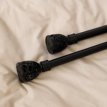 아망떼 쉬크 블랙 커튼봉(300/360/420/480/540cm)