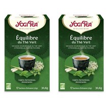 요기차 프랑스배송 밸런스 오브 그린티 17 인퓨제 2팩 Yogi Tea Balance of Green Tea