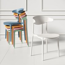 에펠의자 베르판의자 피노키오 톤 체어 편한 식탁 의자 플라스틱 등받이 북유럽 책상 식당 레드 21, l.g.f+pp 안정보강 - 베어링 500 Fou