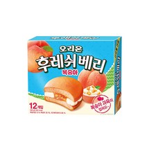 오리온 후레쉬베리 복숭아 336g x2