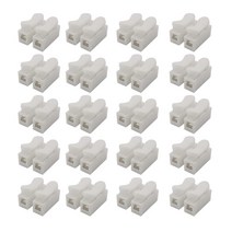 20/30/50Pcs CH2 2 핀 빠른 와이어 케이블 커넥터 어댑터 전기 스프링 배선 터미널 흰색 10A 220V, 03 50 Pcs_01 2P